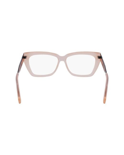 Calvin Klein Black Ckj23618 671 Optical Frames Plastic Cat Eye