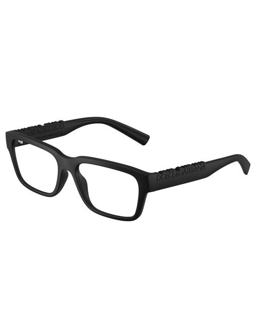 Dolce & Gabbana Black Dg5112 2525 Optical Frames Injected Squared Normal