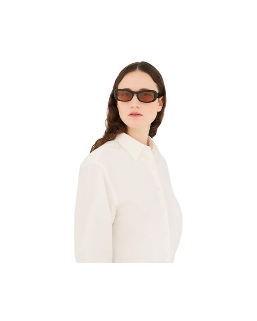 Retrosuperfuture Black Pjv Sugo Refined Sunglasses Acetate Squared Normal