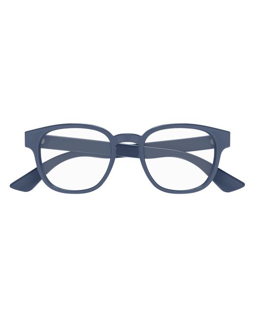 Gucci Black Gg1343O 008 Optical Frames Injected Transparent Round for men