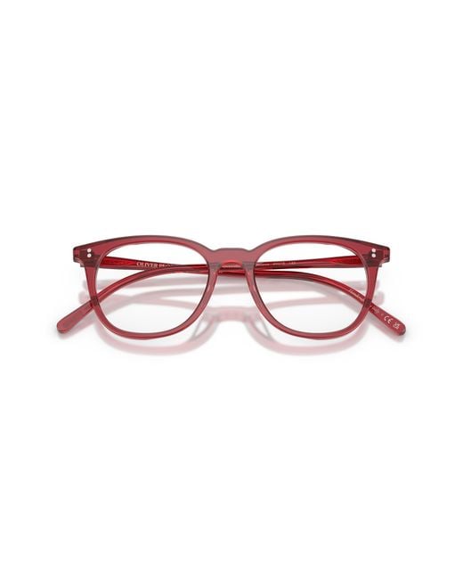 Oliver Peoples Black Ov5538U Josianne 1764 Optical Frames Acetate Transparent Pillow Normal