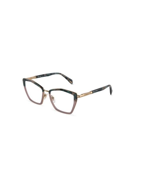 Police Metallic Vplu02E Mermaid 8 300K Optical Frames Metal Geometric