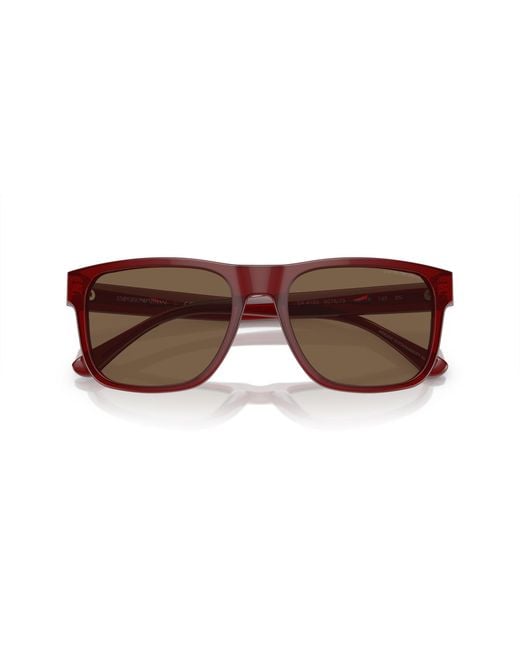 Emporio Armani Black Ea4163 507573 Sunglasses Acetate Pillow Normal for men