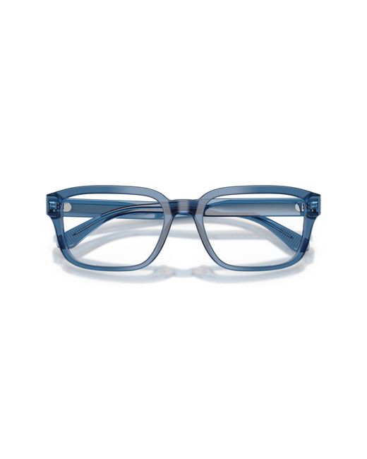 Emporio Armani Black Ea3255 6247 Optical Frames Acetate Pillow Normal for men