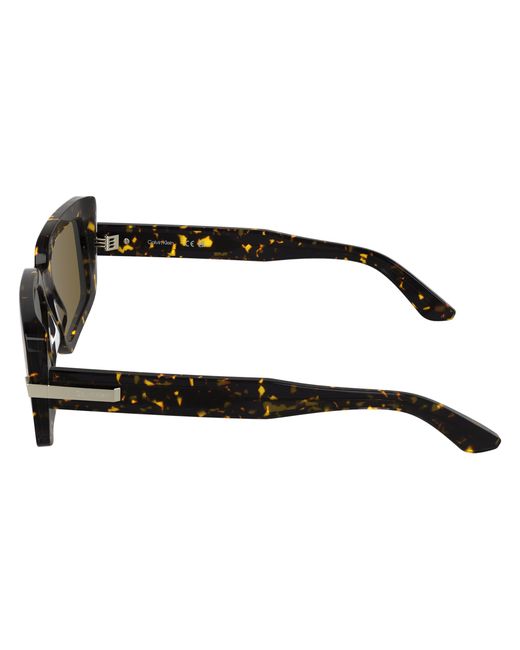 Calvin Klein Black Ck25533S 240 Sunglasses Acetate Squared Normal