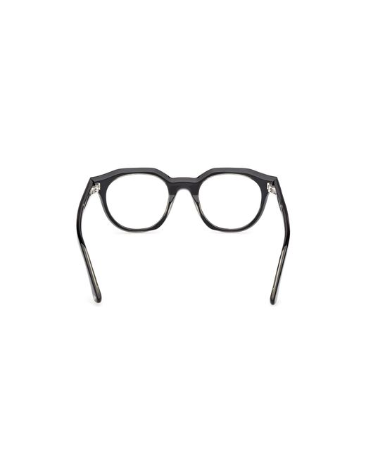 Web Black We5461 005 Optical Frames Acetate Round Normal for men