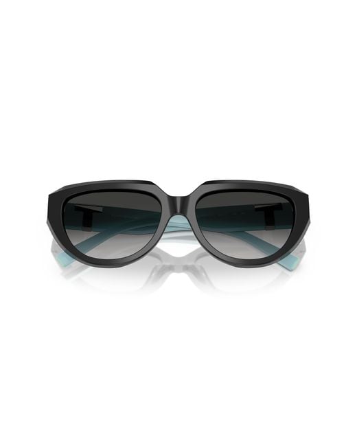 Tiffany & Co Black Tf4238U 84653C Sunglasses Acetate Pillow Normal Nuanced