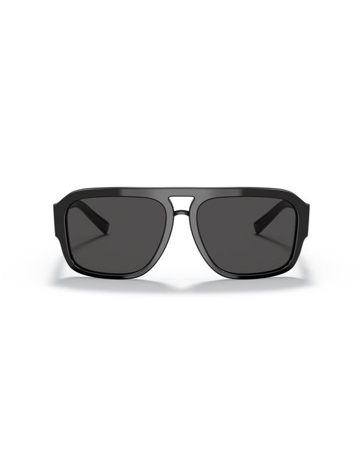 Dolce & Gabbana Black Dg4403 501/87 Sunglasses Acetate Pilot Normal for men