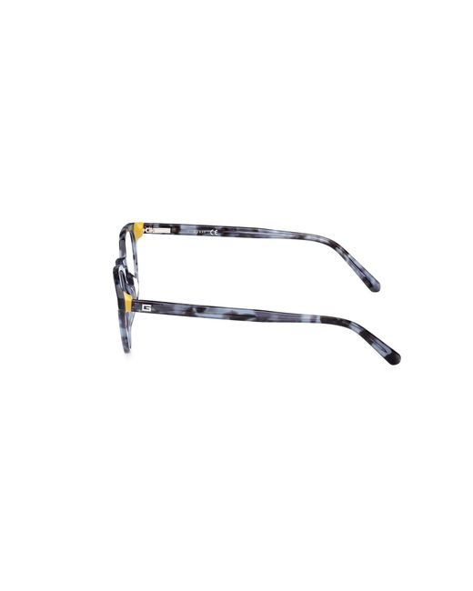 Guess Black Gu50069 092 Optical Frames Acetate Squared Normal for men
