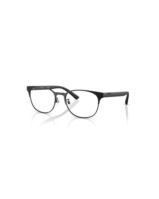 Emporio Armani Black Ea1139 3001 Optical Frames Metal Pillow for men