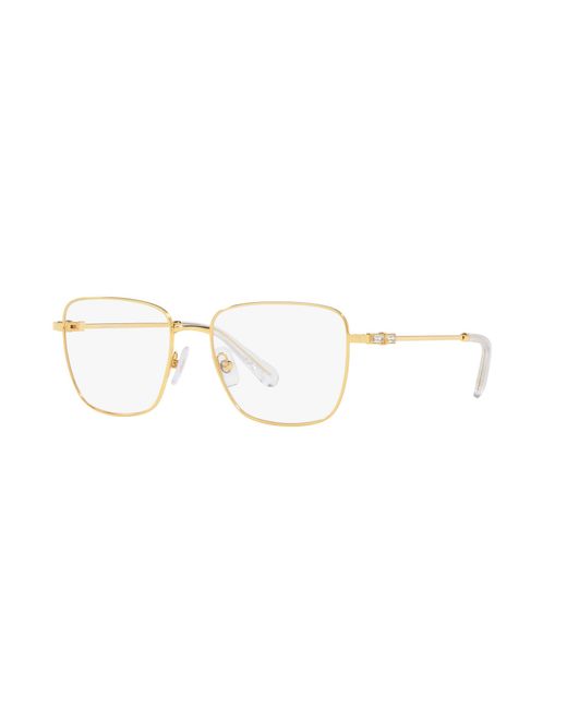 Swarovski Black Sk1003 4004 Optical Frames Metal Transparent Squared Normal