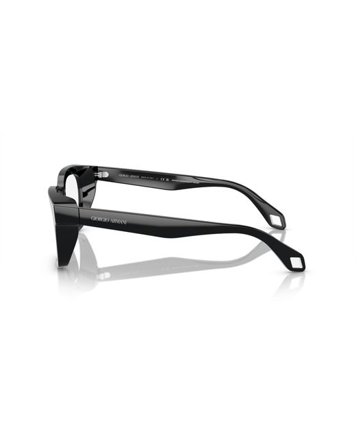 Giorgio Armani Black Ar7247U 5875 Optical Frames Acetate Transparent Pillow Normal for men