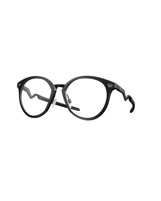 Oakley Black Ox8181 Cognitive R 818101 Optical Frames Titanium Round Normal for men