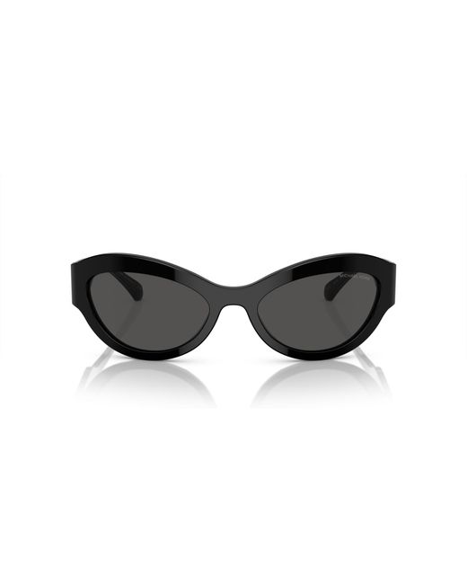 Michael Kors Black Mk2198 Burano 300587 Sunglasses Acetate Round Normal