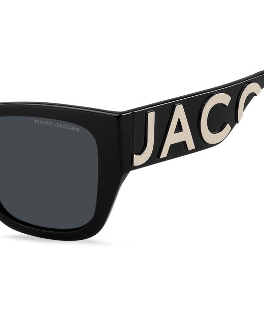 Marc Jacobs Black Marc 695/S 80S/2K Sunglasses Acetate Squared Normal