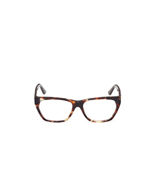 Guess Black Gu50234 052 Optical Frames Acetate Geometric Normal