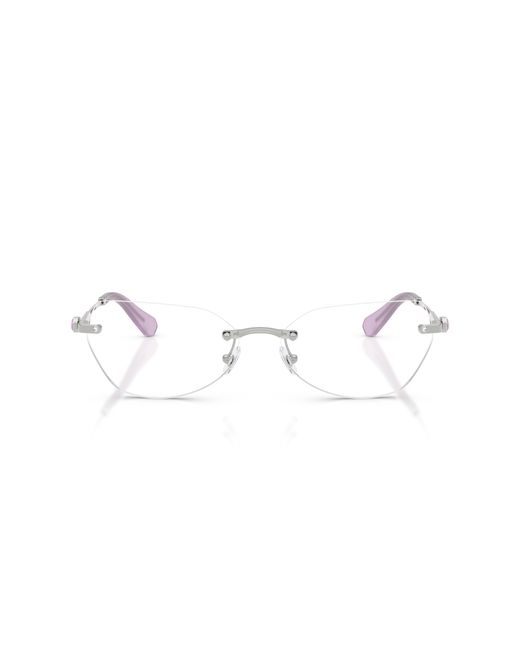 Swarovski Black Sk1031 4001 Optical Frames Metal Geometric Normal