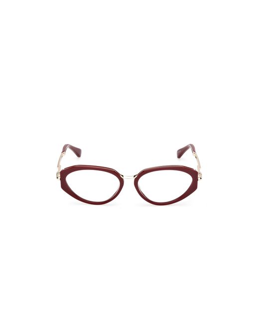 Max Mara Black Mm5185 069 Optical Frames Acetate Cat Eye Normal