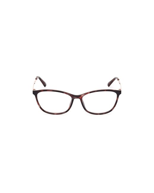 MAX&Co. Black Mo5083 055 Optical Frames Injected Squared Normal