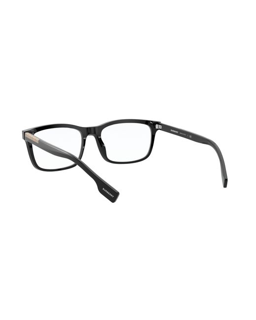 Burberry Black Be2334 Elm 3001 Optical Frames Plastic Squared for men