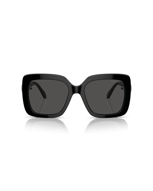 Swarovski Black Sk6001 100187 Sunglasses Acetate Squared Normal