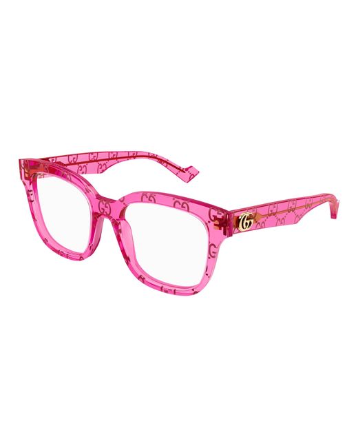 Gucci Black Gg0958O 011 Optical Frames Acetate Transparent Squared