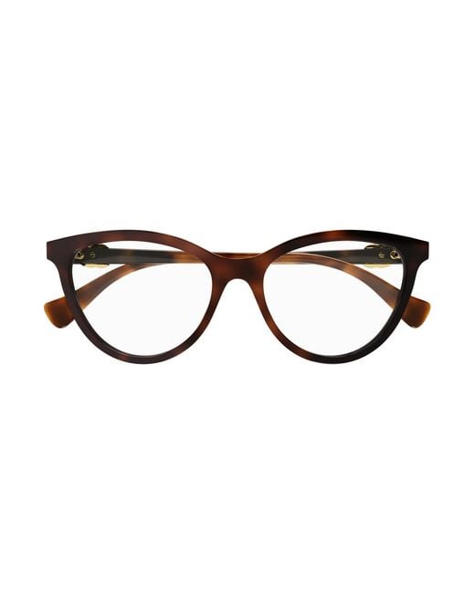 Gucci Black Gg1179O 006 Optical Frames Acetate Cat Eye