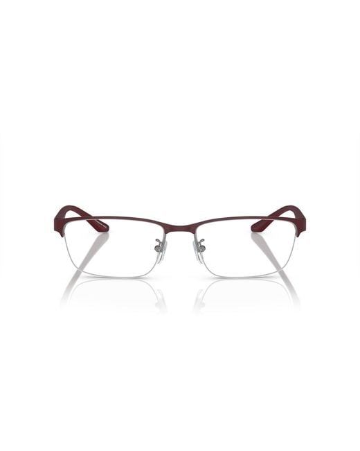 Emporio Armani Black Ea1147 3366 Optical Frames Metal Transparent Pillow Normal for men