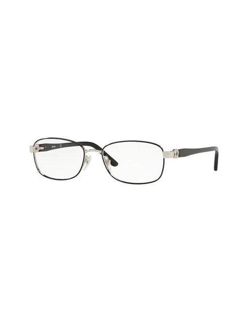 Sferoflex Black Sf2570 526 Optical Frames Metal Squared