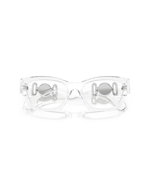 Versace Black Ve3367U 148 Optical Frames Injected Cat Eye Normal