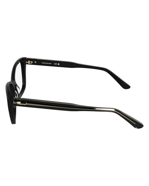 Longchamp Black Lo2799 001 Optical Frames Acetate Squared Normal