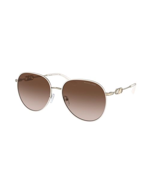 Michael Kors Black Mk1128J Empire 123313 Sunglasses Metal Pilot Normal Shaded