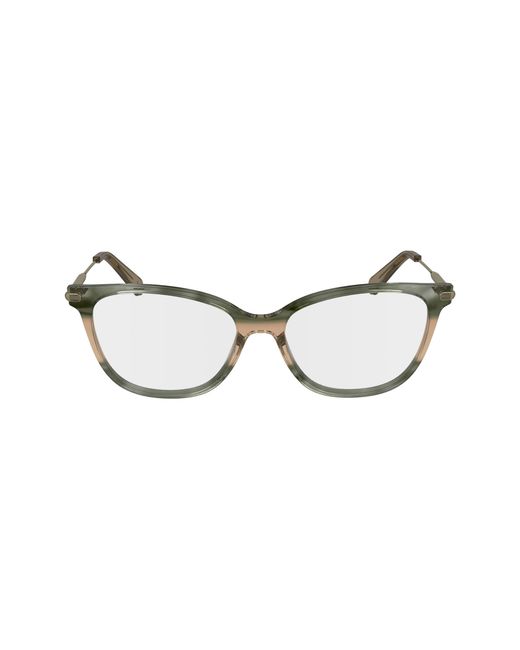 Longchamp Black Lo2735 308 Optical Frames Acetate Cat Eye Normal Normal