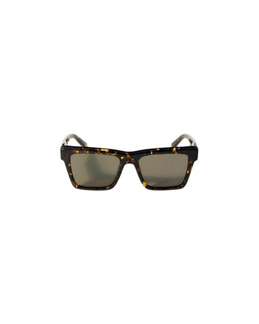 Off-White c/o Virgil Abloh Black Ow1037 Virginia 6055 Sunglasses Acetate Squared Normal