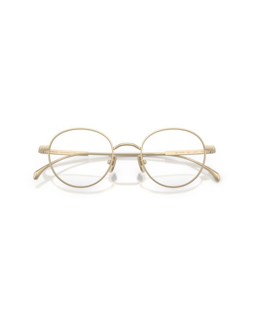 Moncler Black Me1013Td 1024 Optical Frames Titanium Transparent Round Normal