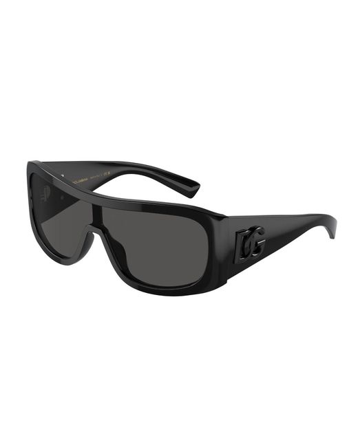 Dolce & Gabbana Black Dg4454 501/87 Sunglasses Acetate Squared Normal for men