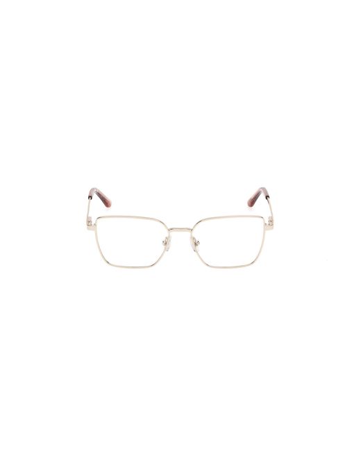 Guess Black Gu50168 032 Optical Frames Metal Geometric Normal