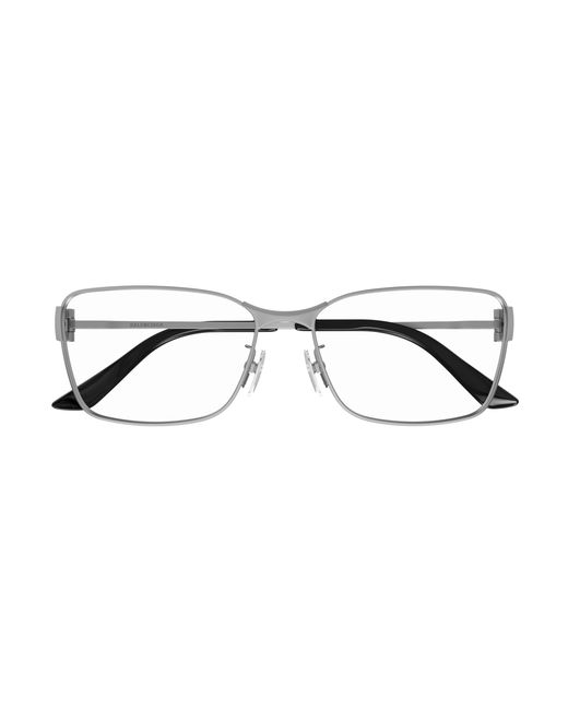 Balenciaga Black Bb0375Oa 002 Optical Frames Acetate Transparent Squared