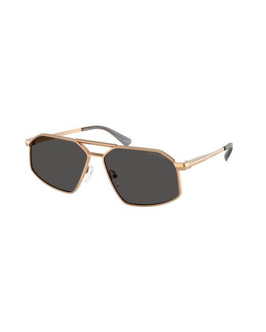 Michael Kors Black Mk1167 Mar Vista 189987 Sunglasses Metal Geometric Normal for men