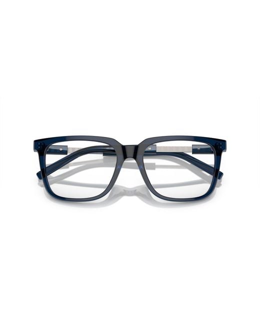 Giorgio Armani Black Ar7252U 6047 Optical Frames Acetate Squared Normal for men