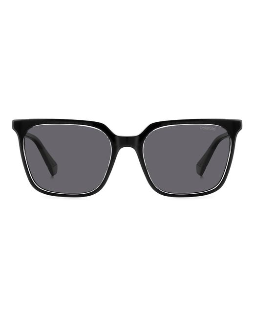 Polaroid Black Pld 4163/S 7C5/M9 Sunglasses Polycarbonate Squared Polarized
