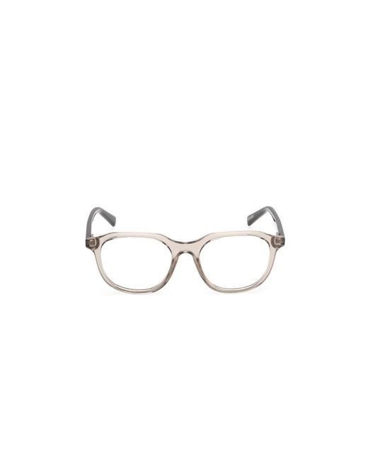 Timberland Black Tb50063 057 Optical Frames Injected Round Normal
