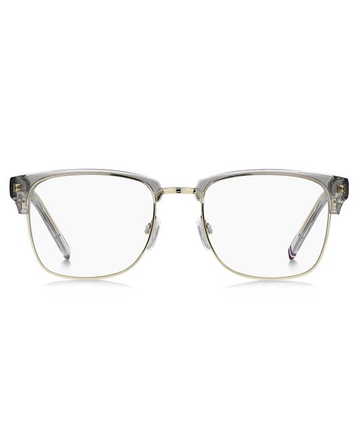 Tommy Hilfiger Black Th 1988 Kb7 Optical Frames Steel Squared for men