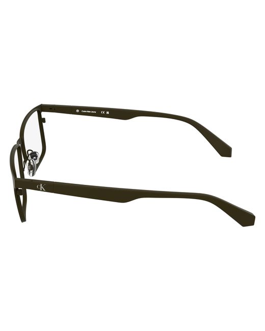 Calvin Klein Black Ckj26205 002 Optical Frames Metal Squared Normal for men