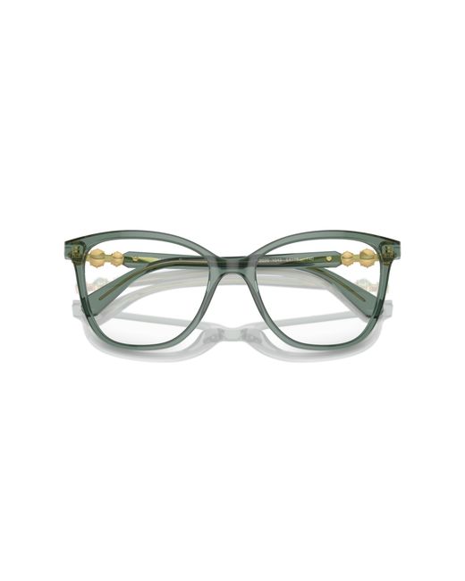 Swarovski Black Sk2020 1043 Optical Frames Acetate Squared Normal