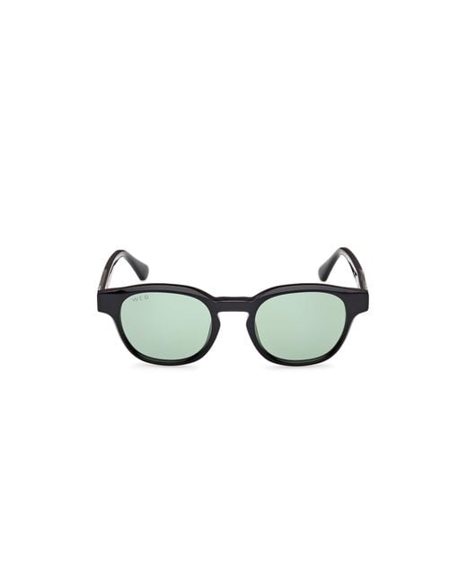 Web Black We0361 05N Sunglasses Acetate Round Normal for men