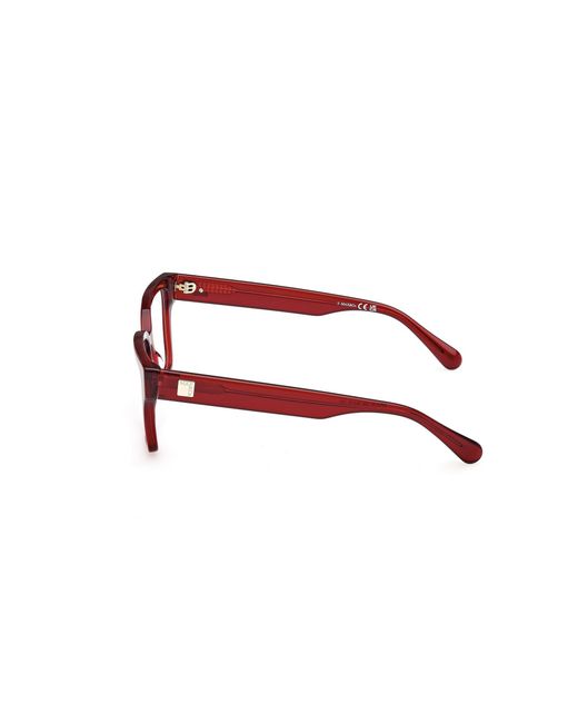 MAX&Co. Black Mo5179 066 Optical Frames Acetate Squared Normal