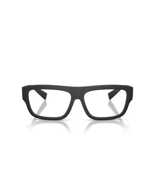 Dolce & Gabbana Black Dg5114 2525 Optical Frames Injected Transparent Squared Normal for men