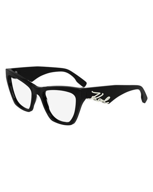 Karl Lagerfeld Black Kl6171 001 Optical Frames Acetate Cat Eye Normal