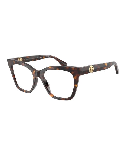 Giorgio Armani Black Ar7286U 5879 Optical Frames Acetate Cat Eye Normal
